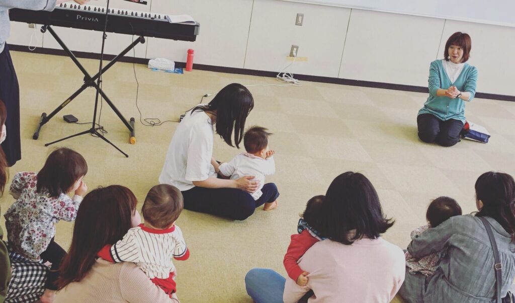 岐阜県各務原市のリトミックイベント