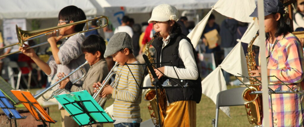 岐阜県各務原市の子どものジャズバンド